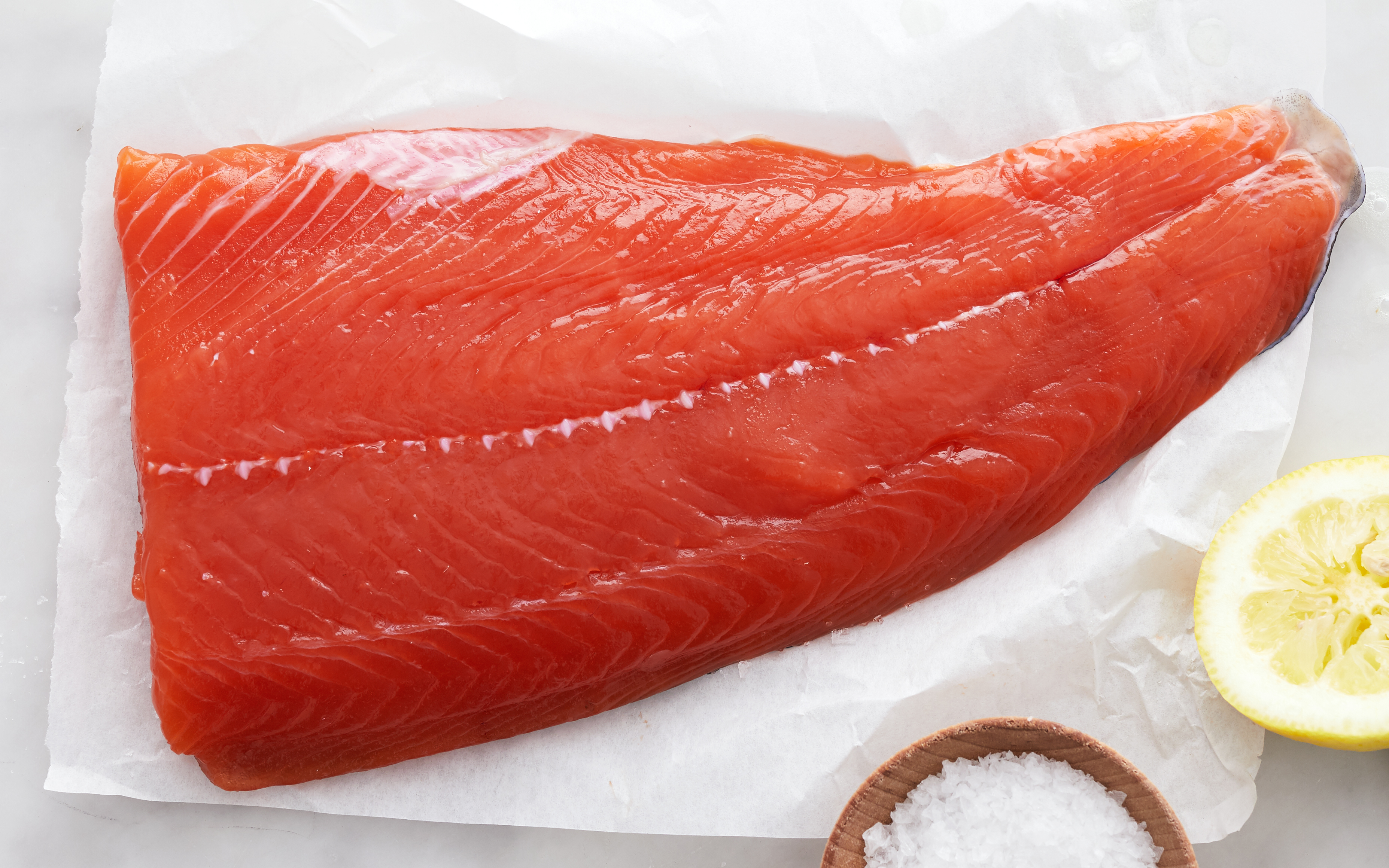 Wild Caught Coho Salmon, Tail Fillet Two X Sea SF Bay Good Eggs